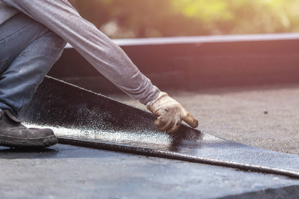 Professional Emergency Waterproofing technician working in Canton, IL